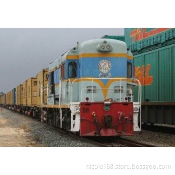 Transport from North America via China to Duschanbe